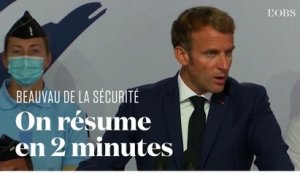 Les 7 mesures à retenir du discours d'Emmanuel Macron sur la sécurité
