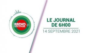 Journal de 06h00 du 14 septembre 2021 [Radio Côte d'Ivoire]