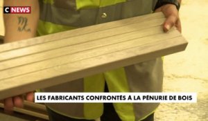 Les fabricants confrontés à la pénurie de bois
