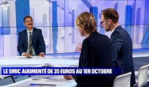 Le SMIC augmenté de 35 euros au 1er octobre - 15/09