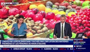 Jean-Philippe André (ANIA) : L'industrie agroalimentaire touchée par l'inflation des matières premières et les pénuries de main d'œuvre - 16/09
