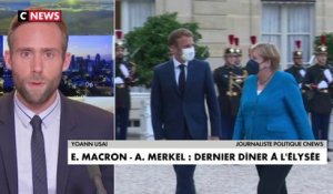 Angela Merkel a participé à son dernier dîner à l'Elysée