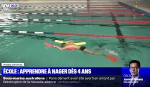 "Aisance Aquatique", le programme du gouvernement pour appendre à nager dès 4 ans