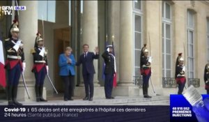 L'au revoir d'Angela Merkel à l'Élysée avant les adieux de la chancelière