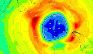 Les scientifiques alertent sur la taille du trou dans la couche d'ozone Antarctique