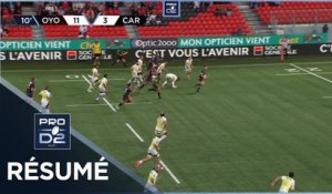 PRO D2 - Résumé Oyonnax Rugby-US Carcassonne: 23-6 - J04 - Saison 2021/2022