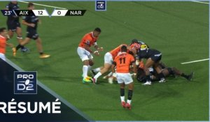 PRO D2 - Résumé Provence Rugby-RC Narbonnais: 15-18 - J04 - Saison 2021/2022