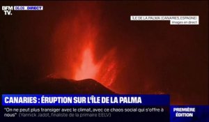 Les images impressionnantes d'une rare éruption sur l'île de La Palma aux Canaries