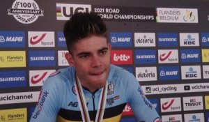 Championnat du monde de Cyclisme: encore une médaille d'argent, mais j'ai été battu par plus fort (Wouter Van Aert)