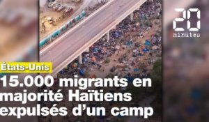 15.000 migrants, en majorité Haïtiens, entassés sous un pont au Texas