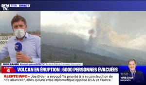 Éruption aux Canaries: 6000 personnes évacuées au total