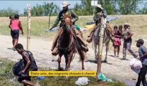 États-Unis : des gardes-frontières à cheval chassent des migrants, les images créent la polémique
