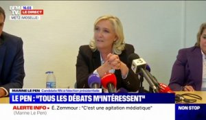 Marine Le Pen: "Je n'ai pas d'inquiétude sur cette campagne présidentielle"