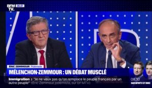 Mélenchon - Zemmour: deux positions diamétralement opposées pour un débat musclé