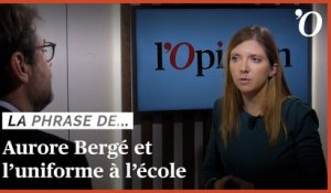 Aurore Bergé (LREM): «L’uniforme à l’école permettrait de retrouver de l’unité»