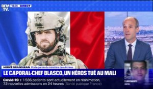 Hervé Grandjean, porte-parole du ministère des Armées revient sur les exploits du caporal-chef Blasco, tué au Mali