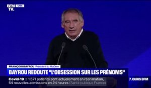 François Bayrou "très choqué" par "l'obsession sur l'identité et les prénoms"