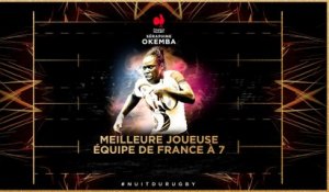 Séraphine Okemba élue Meilleure Joueuse de l'Équipe de France à 7 - Nuit du Rugby