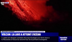 Éruption aux Canaries: les fumées émises par le contact entre la lave et l'océan "sont un péril pour la santé", selon ce chercheur en volcanologie