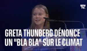 Greta Thunberg dénonce le "bla bla" de "nos soi-disant dirigeants" sur le climat à Milan