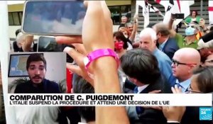 Comparution de Carles Puigdemont : l'Italie suspend la procédure