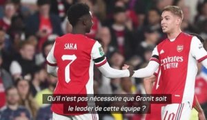 7e j. - Arteta commente l'absence de Xhaka : "Il doit y avoir d'autres leaders"