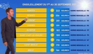 Bulletin météo pour le lundi 4 octobre