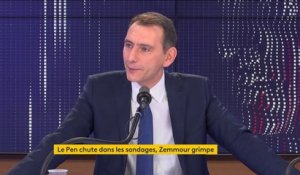 Montée d'Eric Zemmour dans les sondages : "On est sereins", explique le porte-parole du Rassemblement national