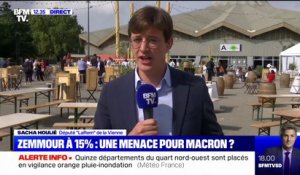 Pour le député LaREM Sacha Houlié, "Éric Zemmour est une créature médiatique qui ne connaît pas la France"