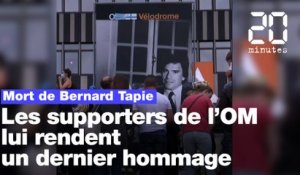 Mort de Bernard Tapie: Les supporters de l'OM lui rendent hommage devant le Vélodrome
