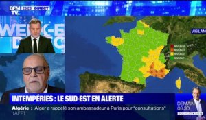 Intempéries: six départements maintenus en vigilance orange par Météo France