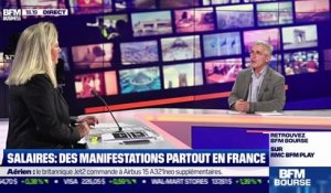 Yves Veyrier (Force Ouvrière) : Salaires, des manifestations partout en France - 05/10