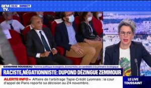 Sandrine Rousseau: Eric Zemmour "incarne un pouvoir viriliste exactement comme Trump"