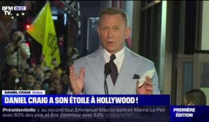 Daniel Craig a reçu son étoile sur le Hollywood Walk of Fame à Los Angeles