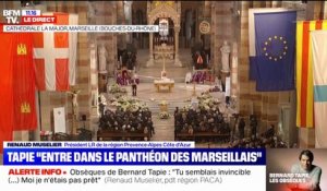 Renaud Muselier lors des obsèques de Bernard Tapie: "Tu as marqué au moins trois générations de Français"