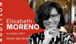 Lutte contre les violences faites aux femmes : audition d'Elisabeth Moreno (06/10)