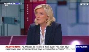 Marine Le Pen: "J'ai assisté à des débats lunaires" sur le secret de la confession