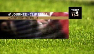 TOP 14 - Essai de Antoine GIBERT (R92) - Racing 92 - USA Perpignan - J06 - Saison 2021/2022