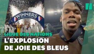 Espagne-France en Ligue des nations: Les Bleus partagent leurs images de joie