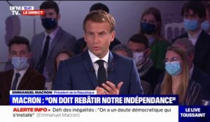 Emmanuel Macron: "Nous sommes un pays qui travaille moins que les autres (...) il nous faut avoir un pays qui produise davantage"