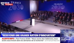 France 2030: Emmanuel Macron souhaite "investir 30 milliards d'euros" pour "répondre au déficit de croissance français"