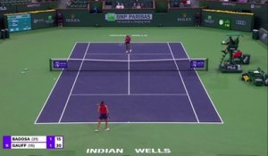 Indian Wells - Gauff s'arrête au 3e tour