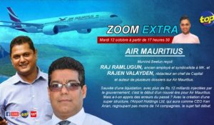 Zoom Extra : Air Mauritius : Murvind Beetun reçoit Raj Ramlugun et Rajen Valayden.