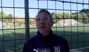 interview maritima: Fabrice Huard avant FC Côte Bleue contre Aubagne en coupe de France