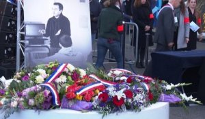 Journée d'hommages au professeur Samuel Paty assassiné en France il y a un an jour pour jour