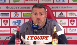 Garcia considère que ses joueurs ont manqué « de personnalité » à Brest - Foot - L1 - Reims