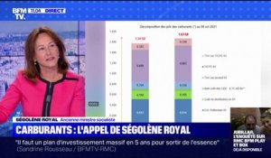 "On l'a connu avec les gilets jaunes, on va pas recommencer à fermer les yeux": Ségolène Royal appelle à une baisse des taxes sur les carburants