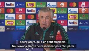 Groupe D - Ancelotti : "L'équipe va bien, sauf Hazard"
