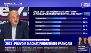 SONDAGE BFMTV - Le pouvoir d'achat est la principale préoccupation des Français pour la présidentielle