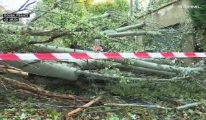 Après avoir frappé la France, la tempête Aurore se dirige vers l'Allemagne